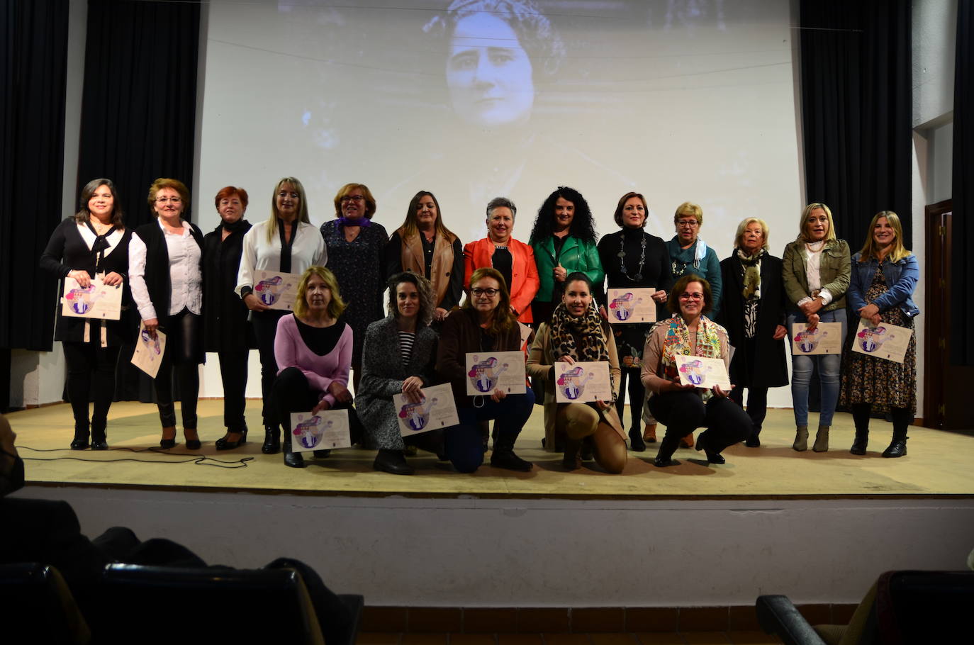 Reconocimento a las mujeres que han pasado por la corporación municipal de Huétor Vega