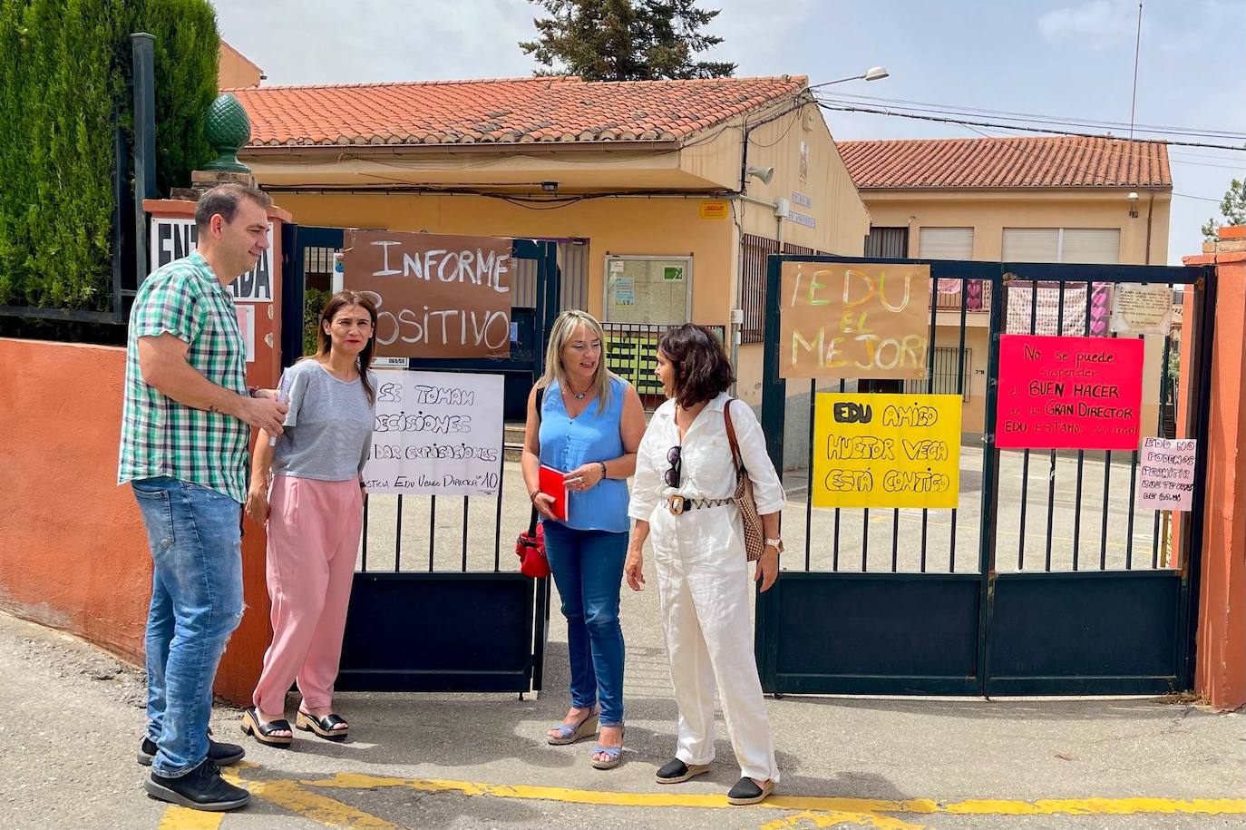 El PSOE pide a Moreno Bonilla que aclare el cese del director del CEIP Nuestra Señora de las Angustias de Huétor Vega