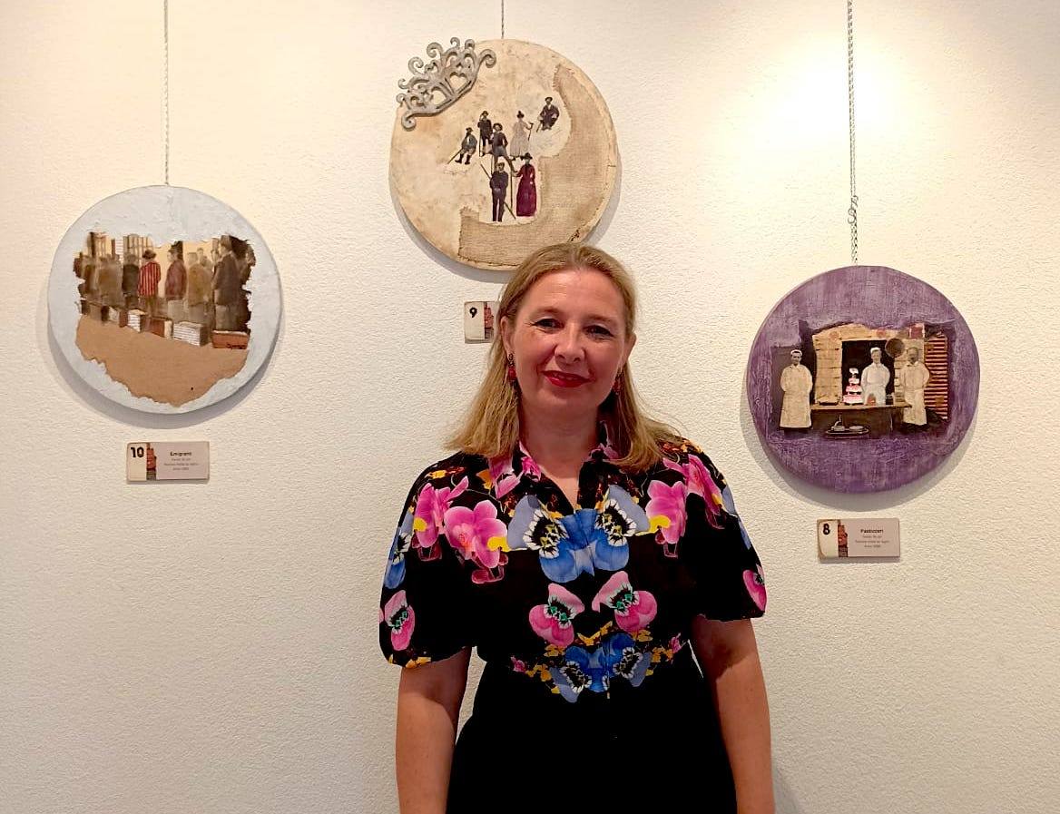 La artista hueteña Silvia Dorizzi deja huella en su estreno en Suiza