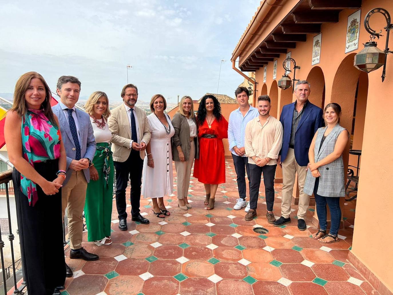 Granados y Carazo abordan proyectos para la comarca en su visita al Ayuntamiento de Huétor