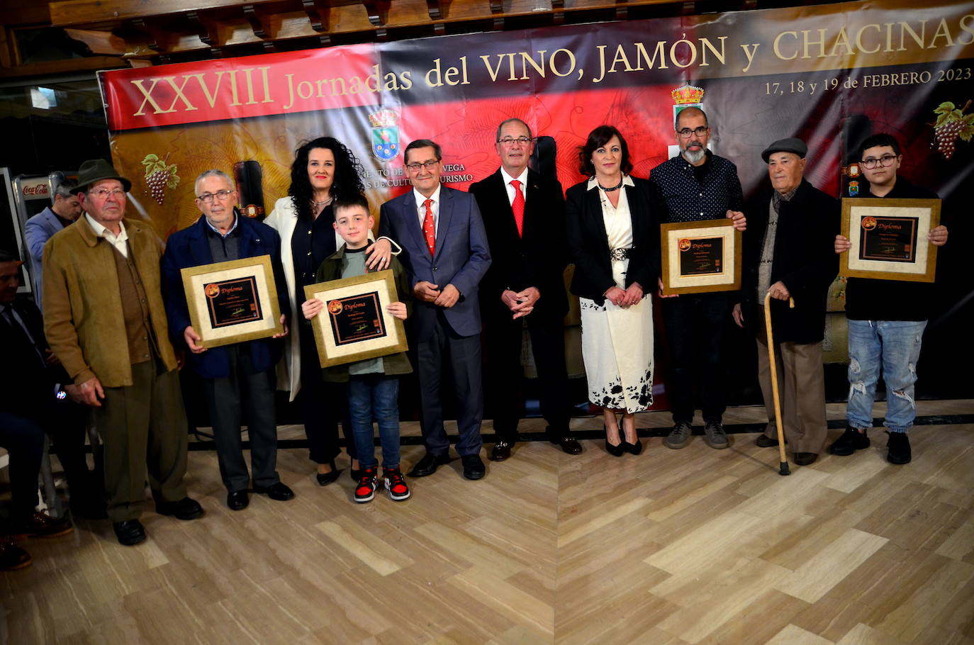 Entrega de premios de los concursos de vinos de Huétor Vega