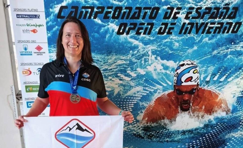 La nadadora hueteña Lidia Calvente se proclama subcampeona de España de aguas abiertas