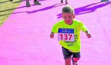 300 niños de entre uno y trece años corrieron la Carrera Infantil carbonera