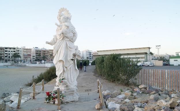 El acceso hacia el monumento de la Virgen del Carmen será un atractivo turístico más