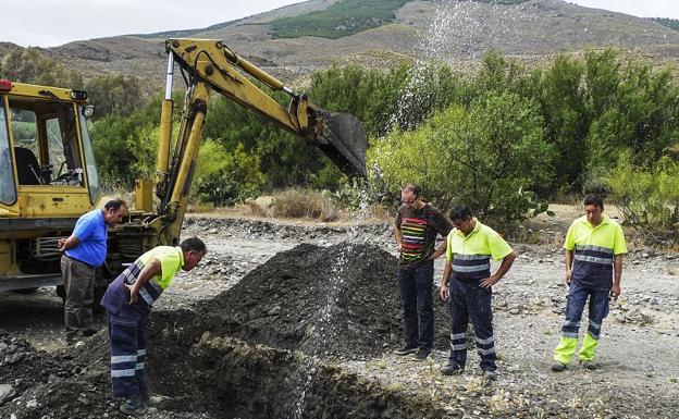 Diputación mejorará más de tres kilómetros de tuberías en siete pedanías de Cuevas
