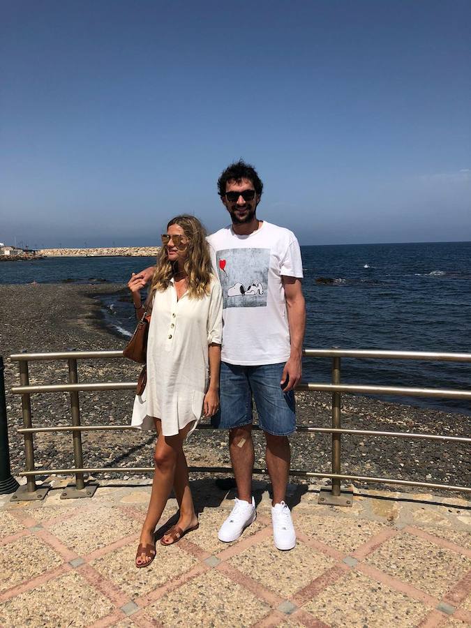 Sergio Llull elige las playas de Almería para pasárselo bomba
