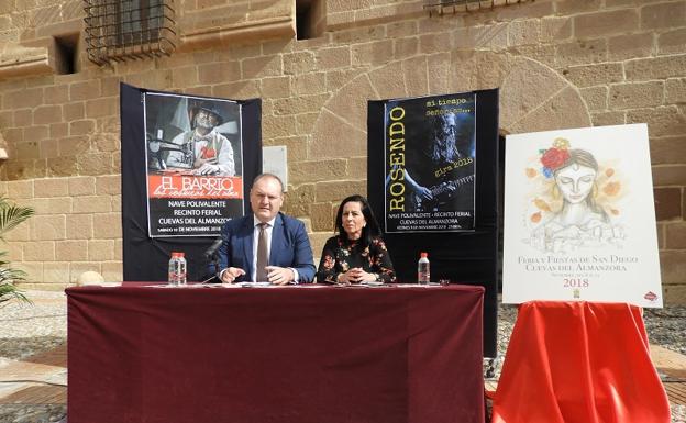Rosendo y el Barrio, principales actuaciones en la feria de Cuevas del Almanzora en honor a San Diego