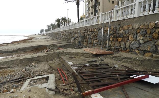 La tromba de agua caída en Garrucha causa más de 20.000 euros en daños