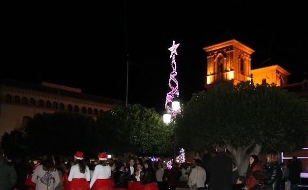 La Noche de la Luz dará mañana la bienvenida a la Navidad en Huércal-Overa