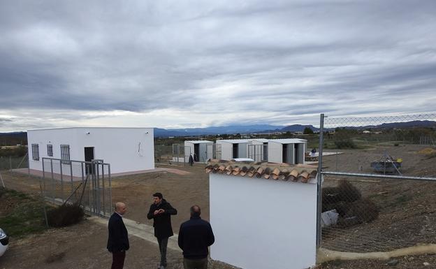 El centro de recogida de animales de Huércal-Overa, a principios de 2019