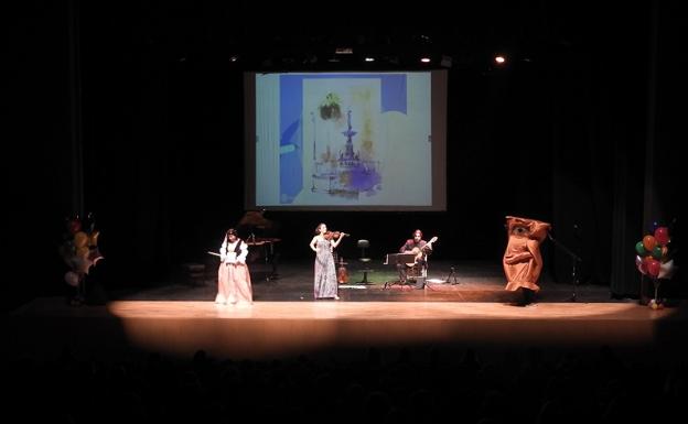 Un concierto didáctico da a conocer el patrimonio arquitectónico de Vera