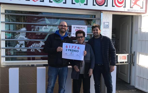 El segundo premio del Niño deja en Mojácar 75.000 euros