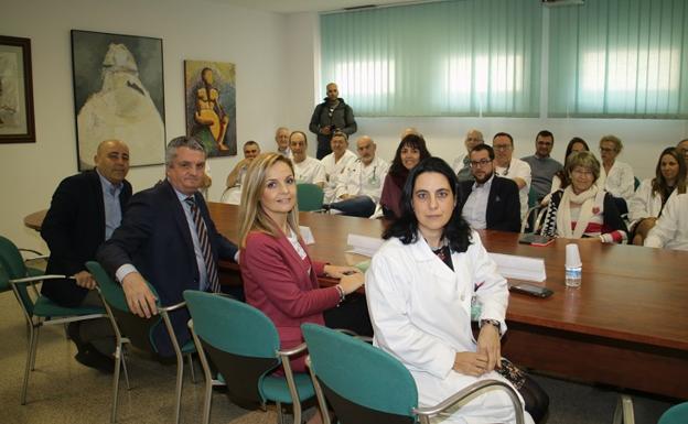 La Junta recoge las demandas históricas del Hospital La Inmaculada