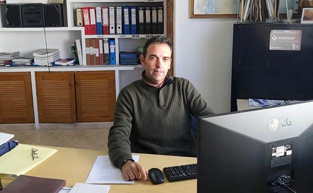 Pedro Ridao, candidato del PSOE en Antas