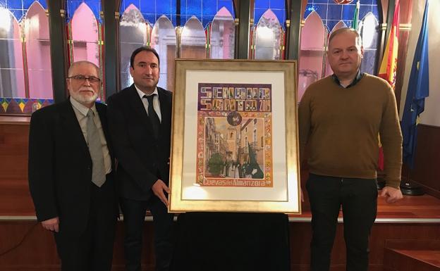 El Paso Blanco, protagonista del cartel de la Semana Santa de Cuevas del Almanzora