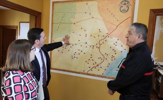 Diputación invertirá 300.000 euros para remodelar el parque de bomberos de Albox