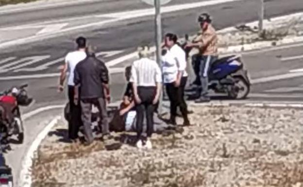 Fallece un motorista en un accidente en Garrucha