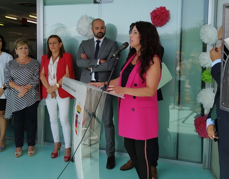 Rocío Ruiz comprometida a aumentar el número de plazas del Centro de Día de Los Gallardos
