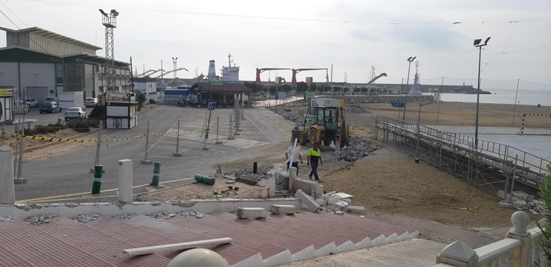 Comienzan las obras de segunda fase en el paseo de la Virgen del Carmen