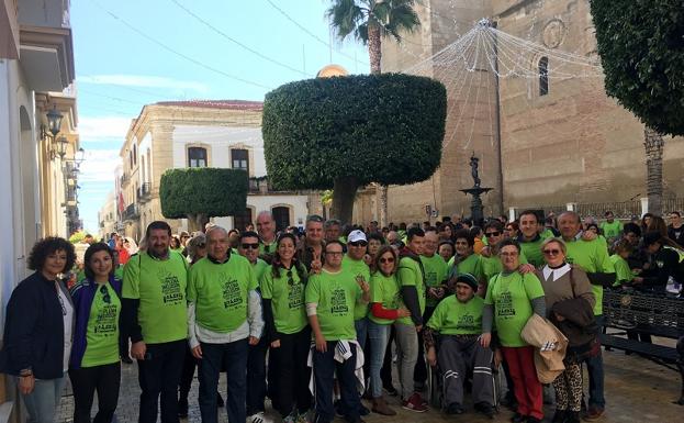 Vera celebra la tercera marcha para la inclusión de las personas con discapacidad