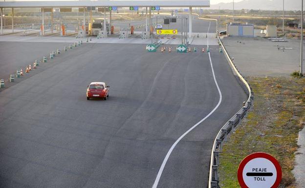El peaje de la autopista Vera-Cartagena, excluido de la subida de precios de enero