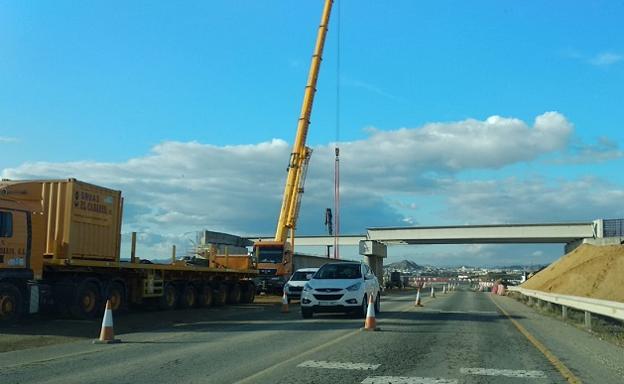 La duplicación de la carretera Vera-Garrucha alcanza el 75% con el enlace a Puerto Rey