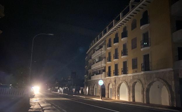 Un apagón deja sin luz el núcleo urbano de Cuevas del Almanzora