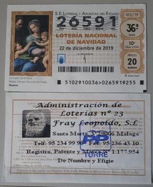 El Gordo reparte casi 1,5 millones de euros en el Levante almeriense