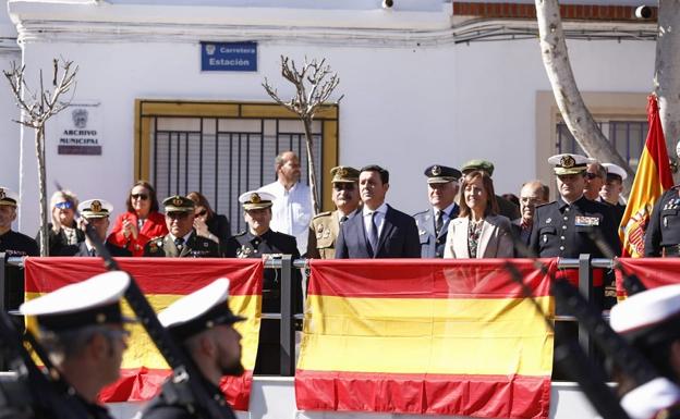 Huércal-Overa inaugura una plaza dedicada a la Marina Española
