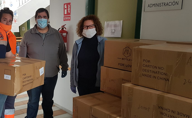 La Mancomunidad de Municipios del Levante Almeriense adquiere 60.000 mascarillas