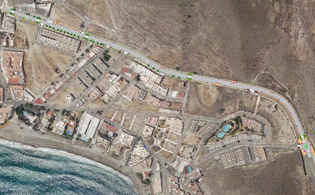 Carboneras invierte 500.000 euros en la remodelación de la Avenida de Garrucha