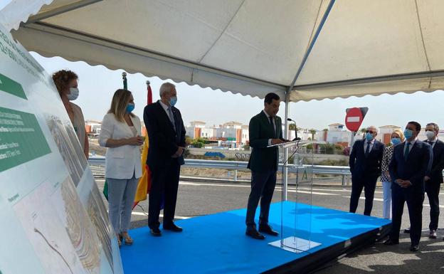 Moreno inaugura la Garrucha-Vera y anuncia la licitación del tramo de La Concepción a la A-7 en el Almanzora