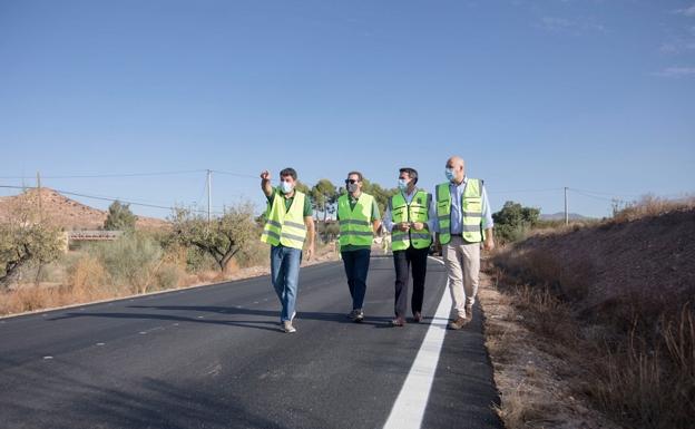 Diputación mejora la conexión entre Huércal-Overa y sus pedanías a través de la AL-8103