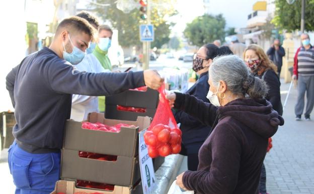 Los agricultores del Levante regalan hortalizas como protesta contra los precios «ridículos»
