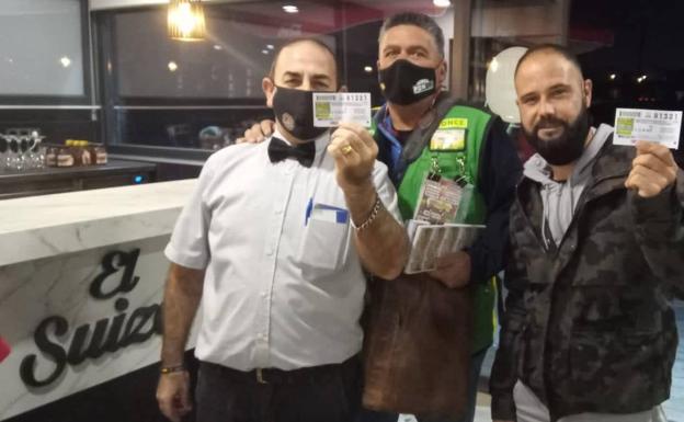 El cupón de la discapacidad de la ONCE deja 350.000 euros en Garrucha