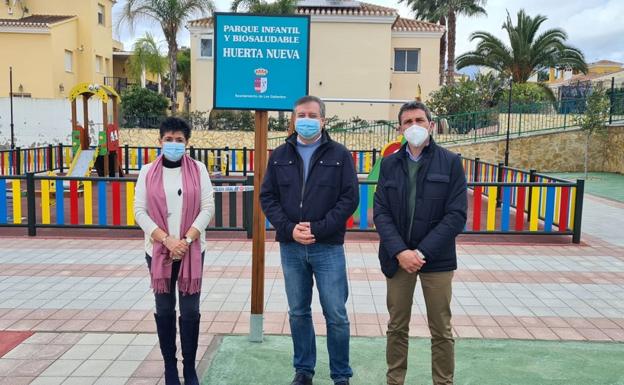 La Junta cofinancia con 32.000 euros el nuevo parque y merendero de Los Gallardos