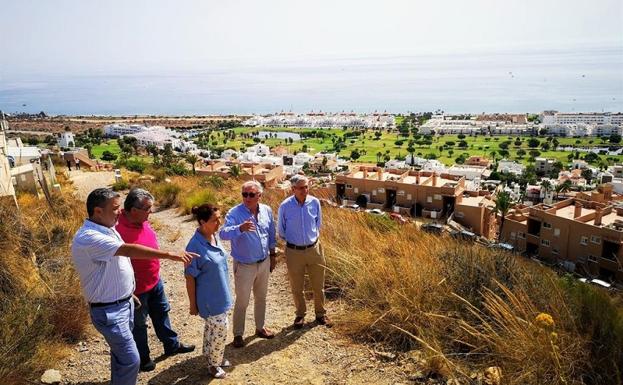 Las obras del nuevo faro de Mojácar avanzan a buen ritmo
