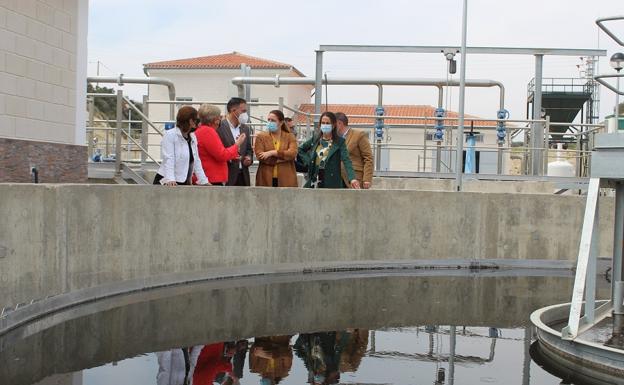 La Junta inaugura la nueva EDAR de Antas después de nueve años de espera