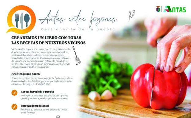 Antas crea un recetario para unir generaciones a los fogones