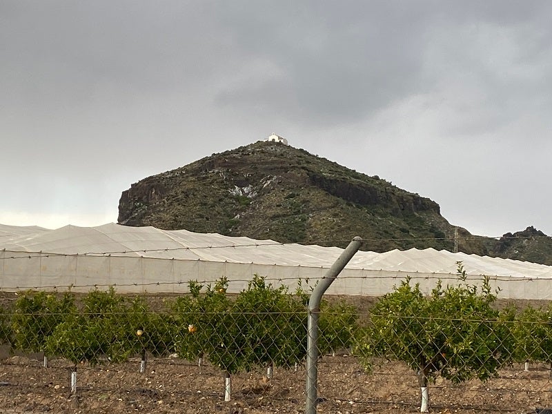 Antas exige sacar la subestación de 'La Ribina' del Cabecico María para alejarlo al máximo de la ermita