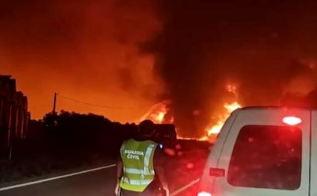 «La noche del sábado fue un autentico infierno, todo el mundo salió corriendo»