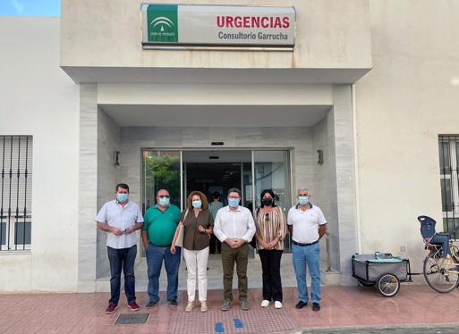 El PSOE denuncia la falta de profesionales sanitarios en el centro de salud de Garrucha