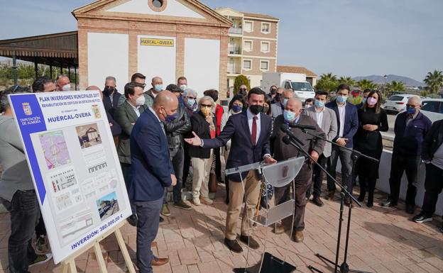 La estación vieja de Huércal se convierte en un centro de ocio y deporte al aire libre