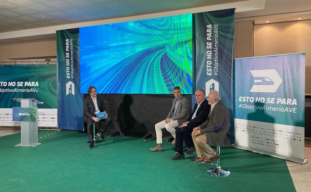 El empresariado urge a acelerar las obras del AVE y reclama obras urgentes en el Puerto Seco de Níjar