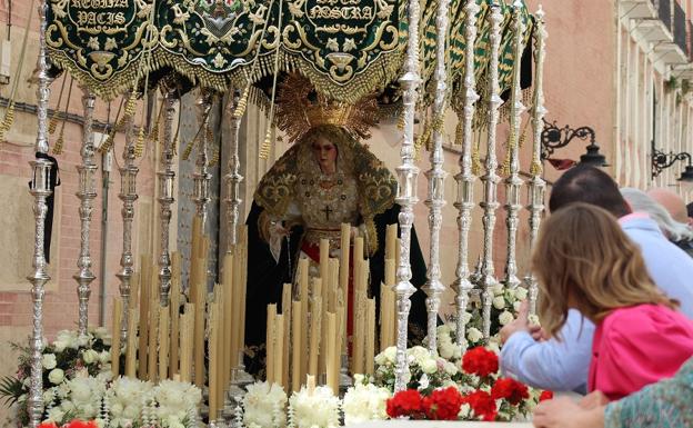 La Semana Santa de Cuevas del Almanzora resucita de su letargo de dos años