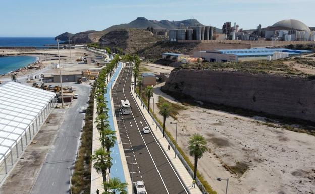 El paseo marítimo continuará hasta El Corral en Carboneras
