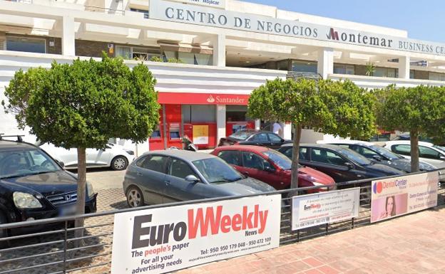 Roban, por segunda vez en dos semanas, los cajeros del Banco Santander en la playa de Mojácar