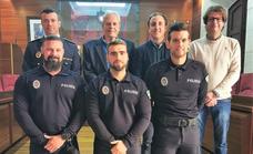 Tres nuevos agentes se incorporan a la plantilla del Cuerpo de la Policía Local