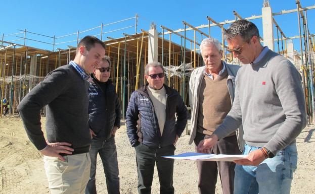 «Avanzan a muy buen ritmo» las obras del nuevo Centro Sociocultural Polivalente