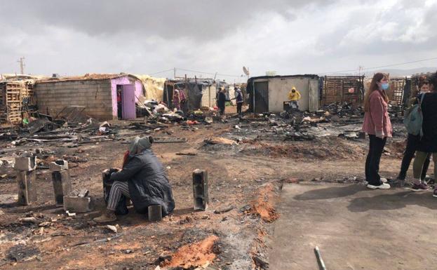Un albergue temporal y 60 casas albergarán a los residentes en el asentamiento de El Walili